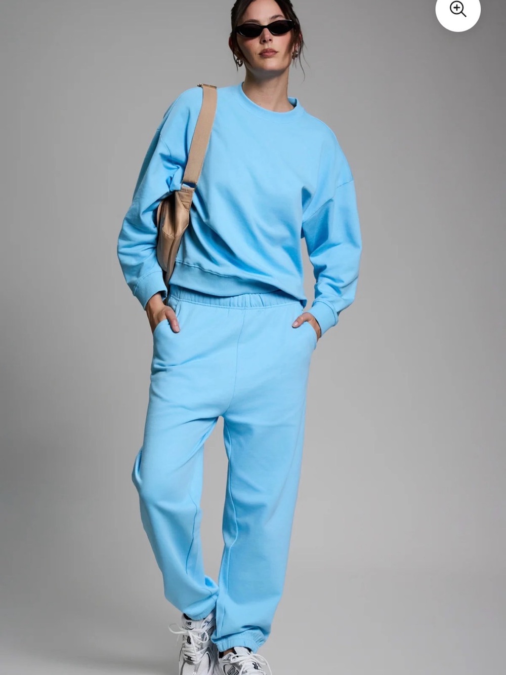 Year of Ours Light Blue Women's Sweatsuit Jogger Set